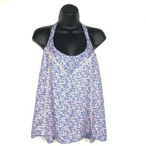 Princess Vera Wang Pink and Blue Floral Top
